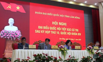 Руководители Партии и Государства проинформировали избирателей об итогах 10-й сессии Нацсобрания Вьетнама